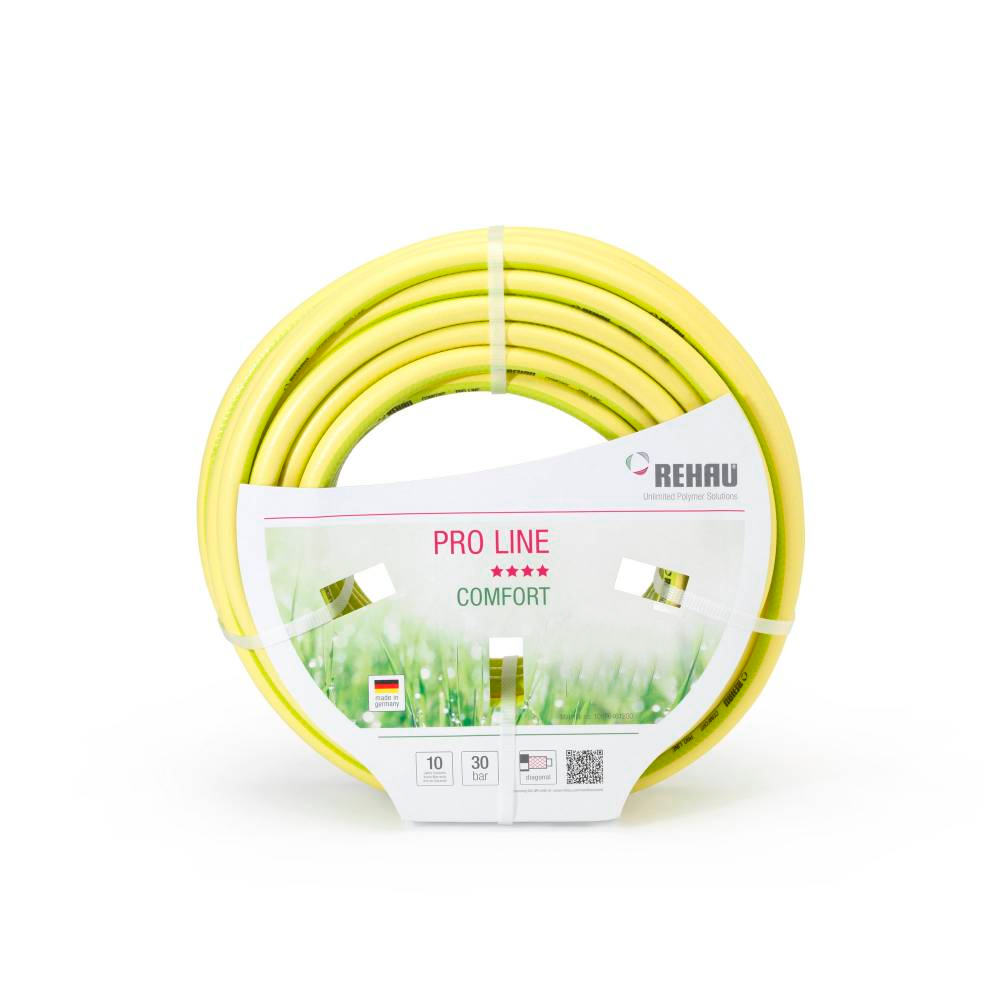 

Садовый шланг REHAU PRO LINE жёлтый 13 мм 1/2", 20м