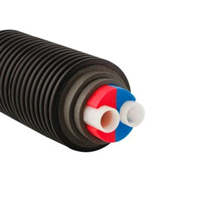 

Труба Uponor ECOFLEX THERMO TWIN 2X63X5,8/200 PN6, Бухта 100м