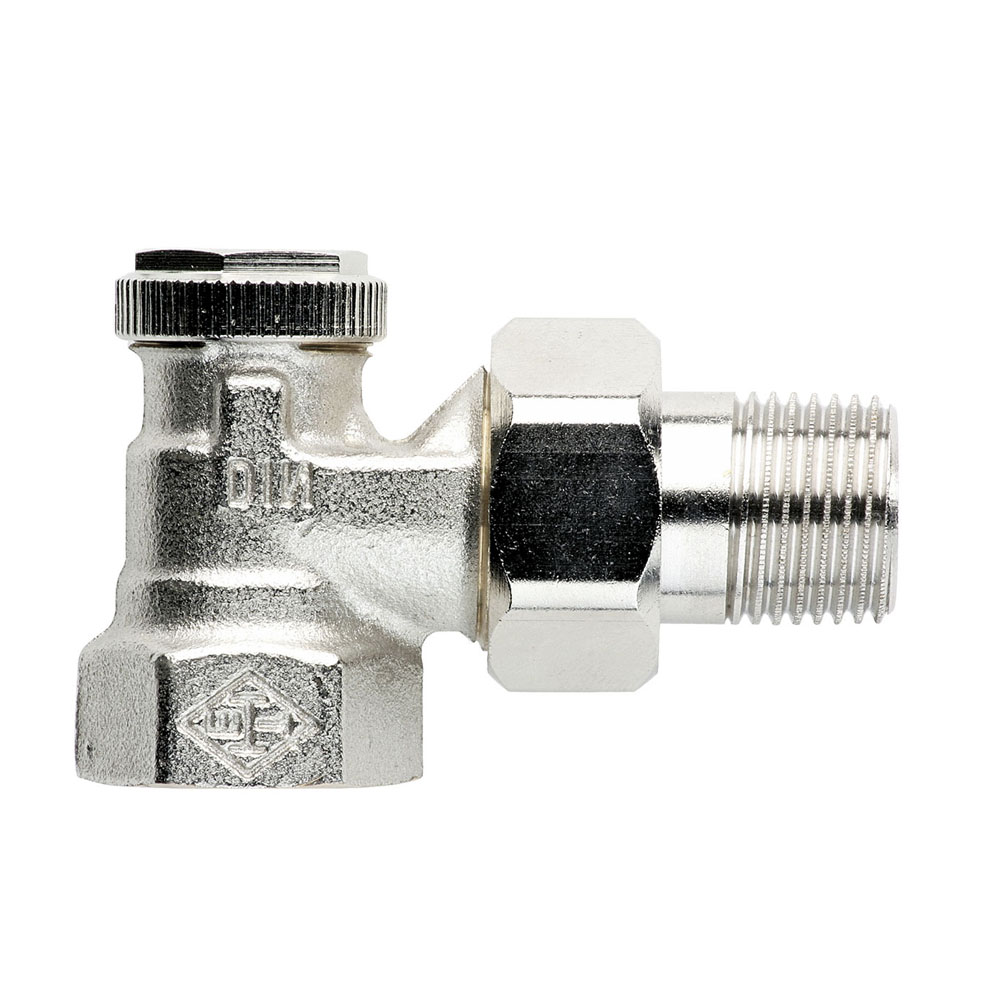 

Радиаторный клапан Heimeier Regutec, DN20(3/4"), угловой, никелированный