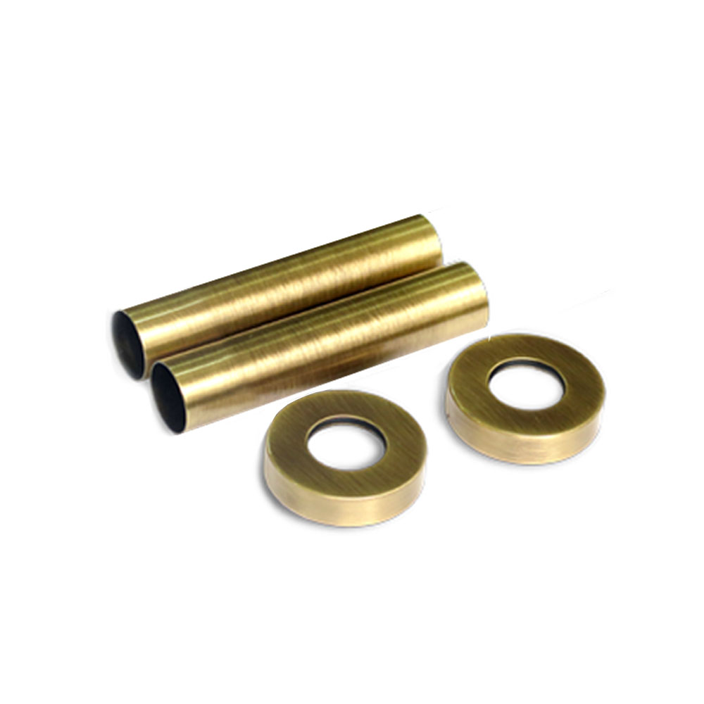 

Комплект декоративных трубок SR Rubinetterie 70хD 18-20-1/2" цвет бронза