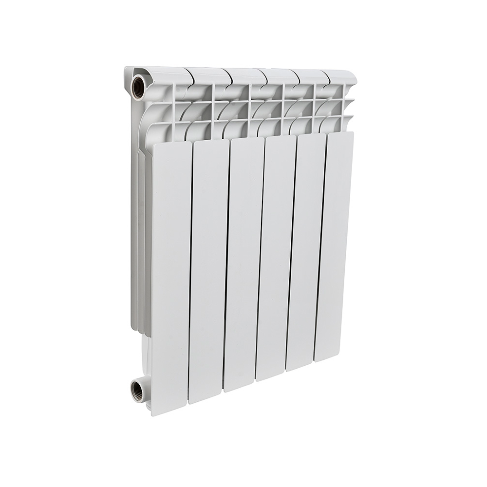 Алюминиевый радиатор Rommer Profi 350, 1 секция, цвет белый (ral 9016)