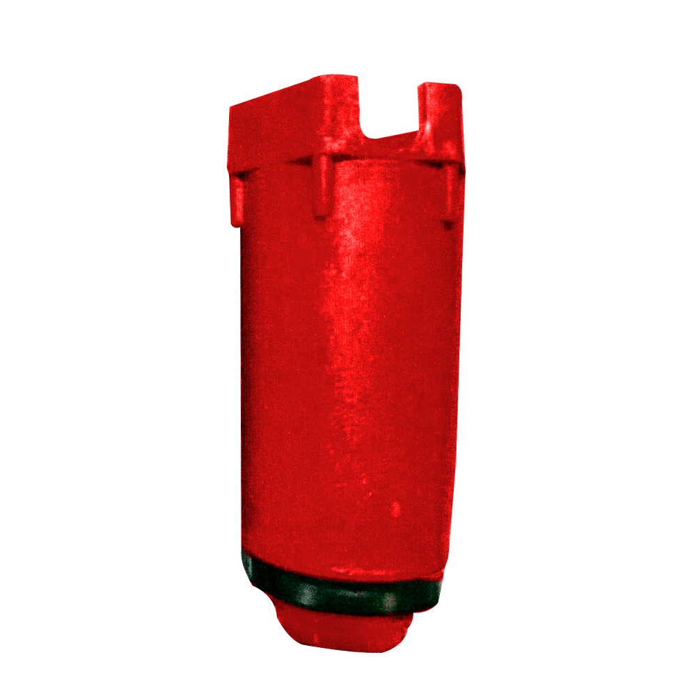 

Заглушка красная для фитингов ВР 1/2", 80 мм, HENCO