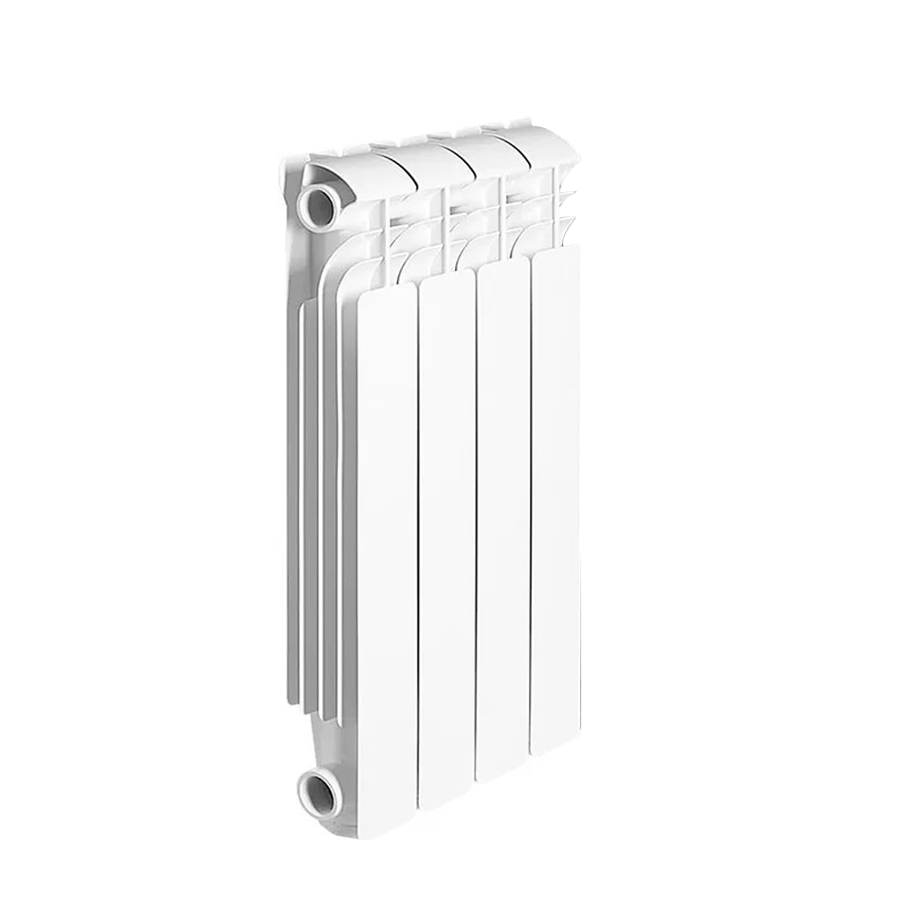 Радиатор алюминевый Global ISEO 500, 4 секции, цвет белый (ral 9016)
