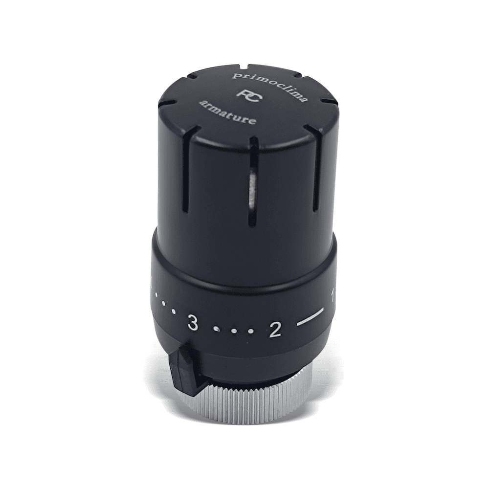 Термостатическая головка Primoclima Armature "Mini", М30х1,5, черный матовый