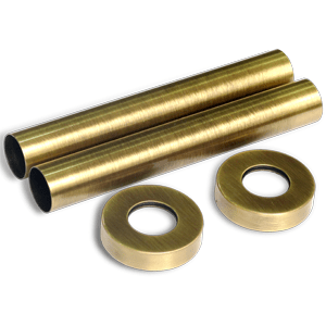 

Комплект декоративных трубок SR Rubinetterie 70хD 18-20-1/2" цвет бронза