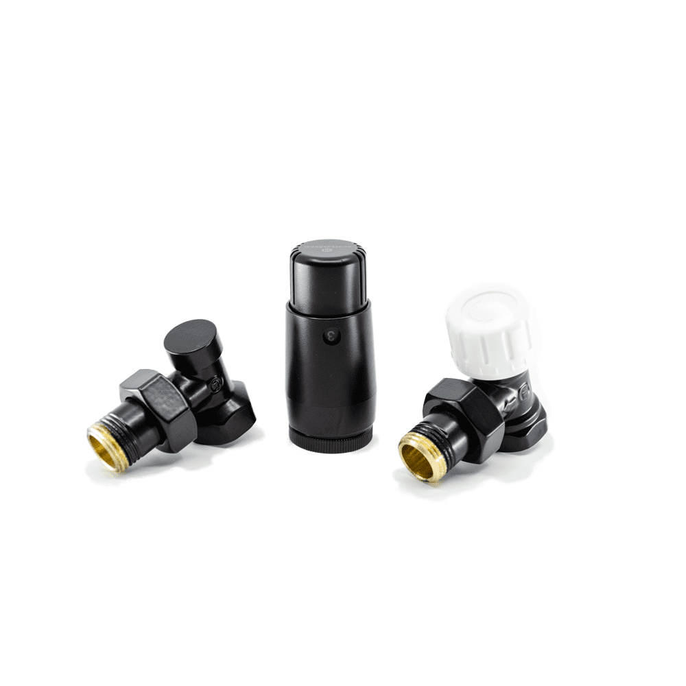 

Комплект подключения Schlosser Standard Mini угловой GZ1/2*GW1/2, Ral 9005 matt