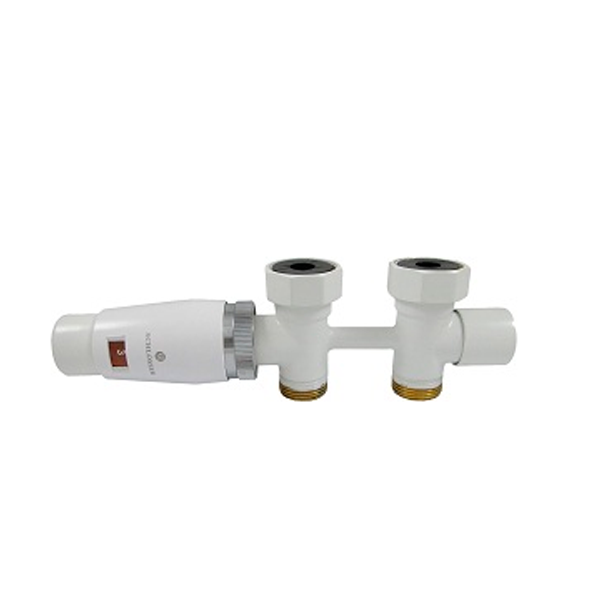 

Узел подключения Schlosser DUO-PLEX MINI прямой, головка М30х1,5 3/4 x М22x1,5, Белый