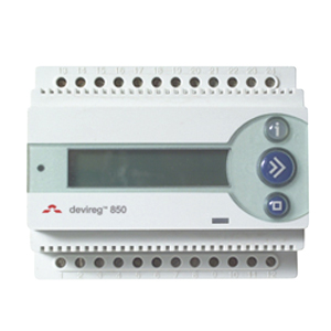 

Терморегулятор DEVIreg™ D-850 IV на шину DIN, с источником питания 24 В