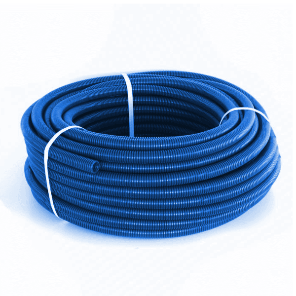 Труба гофрированная Heisskraft CorrugatedPipe 28mm 50m (Blue)