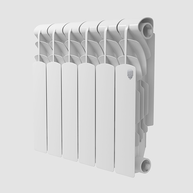Секционный алюминиевый радиатор Royal Thermo Revolution 350, количество секций 1