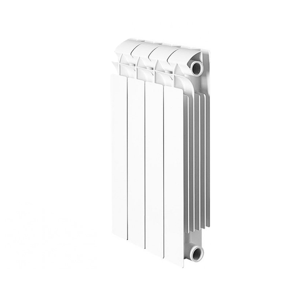 Радиатор биметаллический Global STYLE PLUS 500/4 секции, цвет белый (ral 9016)