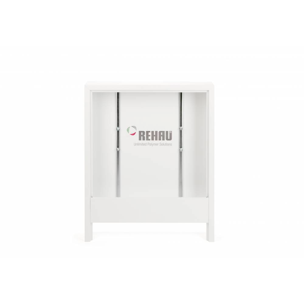 Шкаф коллекторный наружный Rehau тип AP 130/805, белый, размер 805х730х130