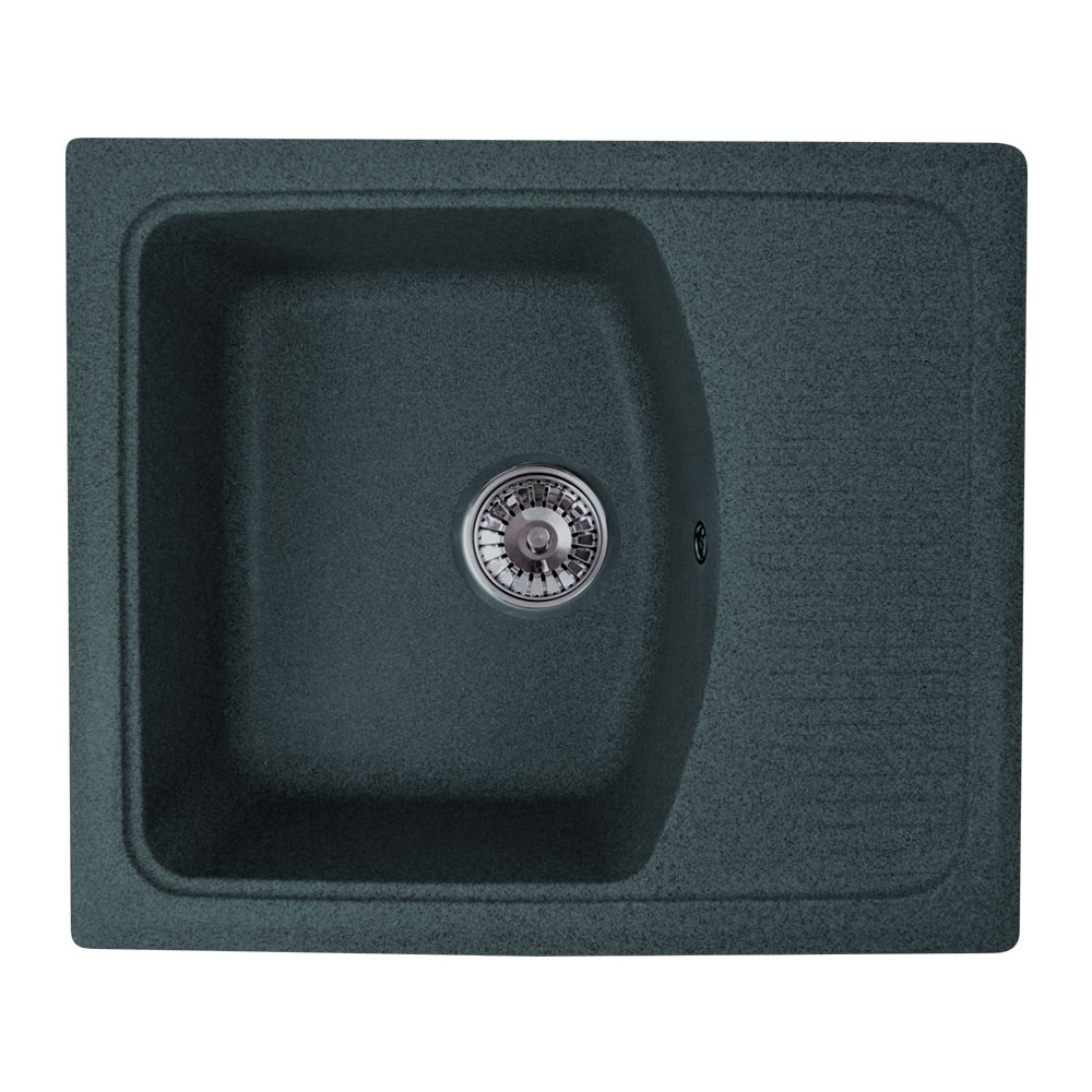 

Кухонная мойка Formastone Fosto КМ 58-50, прямоугольная с крылом,графит