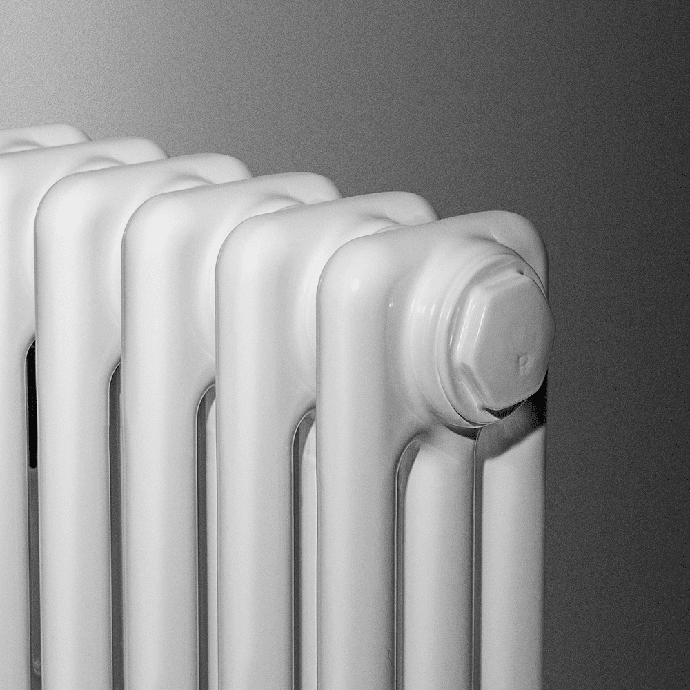 Cтальной трубчатый радиатор Vasco Ritmo 3057, 10 секций, без вентиля, RAL 9016, цвет ral 9016, белый 8RN305710RAL9016 - фото 1