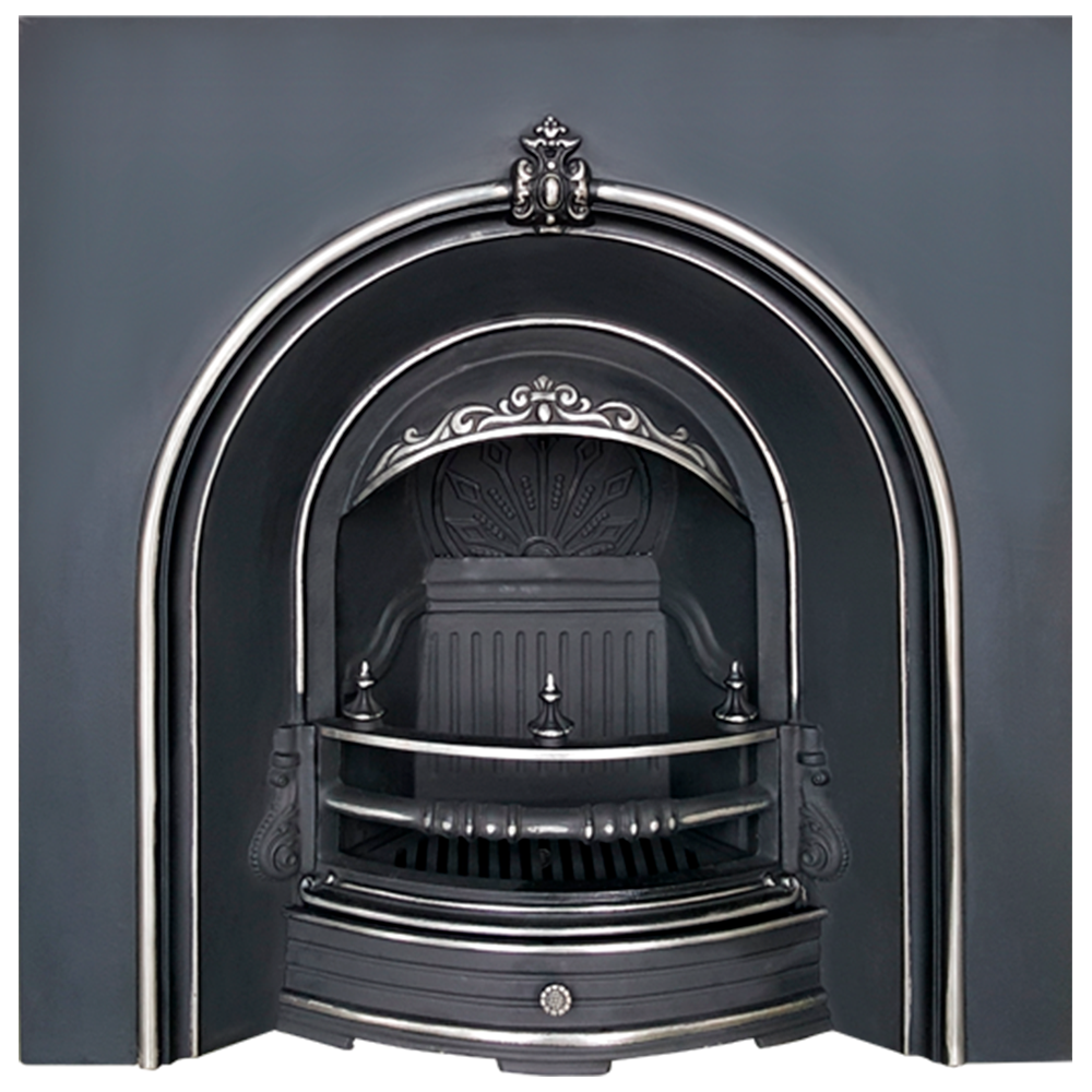 

Камин EXEMET Camelia 965x965x245, черный с полировкой элементов