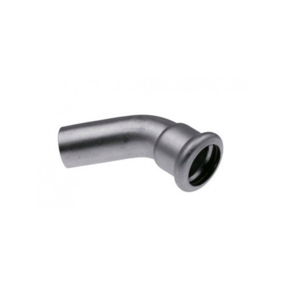 

Отвод нипельный 45 градусов press KAN-Therm Inox - 42х42 R 2712