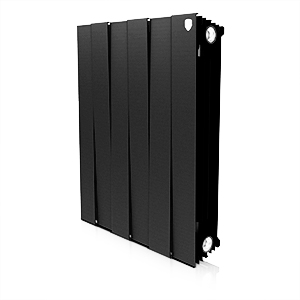 

Биметаллический радиатор Royal Thermo PianoForte 500-6 секций, Noir Sable