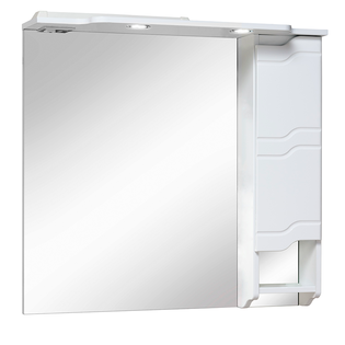 Шкаф зеркальный RUNO Стиль 85, правый