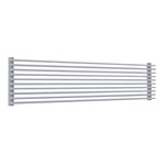 Радиатор КЗТО Параллели Г1-2000-10 шаг 25мм