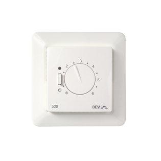 Терморегулятор DEVIreg™ D-530 (ELKO) с датчиком пола, 15А