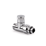 Прямой запорный вентиль SR Rubinetterie Tondera 1/2"х3/4" E, цвет хром