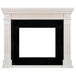 Деревянный портал Dimplex America 1110x1315x380 - Слоновая кость с патиной