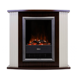 Каминокомплект Dimplex Vianna DELUXE 860х925х380 - Темный орех-белый