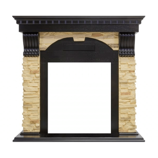 Каменный портал Dimplex Dublin 975х1020х352 - Венге/Сланец