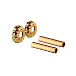 Комплект декоративных трубок SR Rubinetterie "ретро", 70хD 18-20-1/2" цвет золото