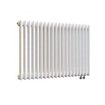 Трубчатый радиатор Arbonia 3057V, 20 секций, нижнее подключение(с вентилем), без накладок