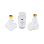 Комплект термостатический Schlosser Белый Форма осевая, правый GZ 1/2 x GW 1/2