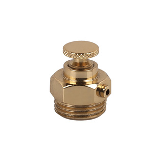 Воздухоотводчик SR Rubinetterie ручной 1/2, серия"ретро", цвет золото