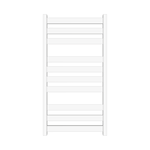 Полотенцесушитель водяной Primoclima Nox 50 Water White 100*50 3_4_3