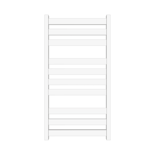 Полотенцесушитель водяной Primoclima Nox 50 Water White 100*50 3_4_3