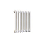 Трубчатый радиатор Arbonia 3050, 10 секций, боковое подключение, без накладок