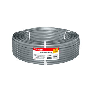 Труба РОСТерм PE-Xa/EVOH 20х2,8 из сшитого полиэтилена, бухта 100м, серая