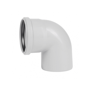 Отвод Ostendorf HTBw, цвет: белый 50*87 гр.