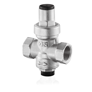 Поршневой редуктор давления SR Rubinetterie Plutone max 10 bar, 1/2", вн/вн