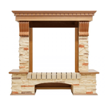 Каменный портал Dimplex Pierre Luxe 1050х1120х390 - Дуб/Сланец