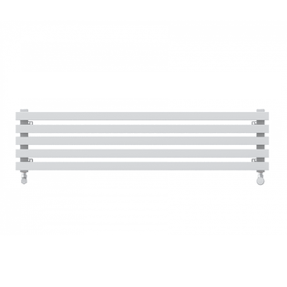 Радиатор КЗТО QUADRUM 40 H 1250-5 RAL 1Т104S9016 белый муар