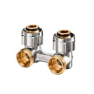 Присоединительный узел Oventrop Multiflex F ZB 3/4" НГ x 3/4" НР угловой