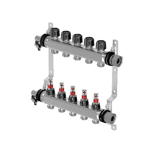 Коллектор с расходомерами Uponor Vario S стальной, выходы 8X3/4 Евроконус
Коллектор с расходомерами Uponor Vario S стальной, выходы 8X3/4 Евроконус
