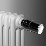 Cтальной трубчатый радиатор Vasco Ritmo 3057V, 32 секции, с вентилем, RAL 9016