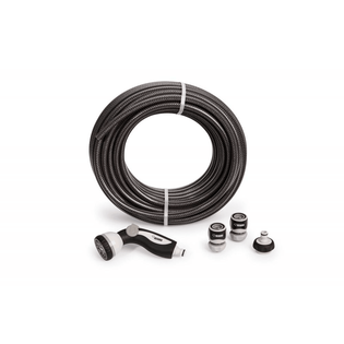 

Садовый шланг REHAU COOL TOUCH Pearl Grey в наборе с арматурой 13 мм 1/2", 25м