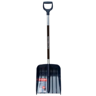 Лопата с алюминиевым черенком Fachmann, D образной ручкой, al. планка, темно-синий