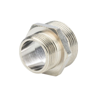 Ниппель STOUT НН переходной никелированный 1"1/4х1"