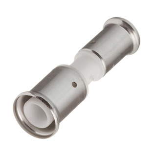 Муфта переходная, ПВДФ пресс (белая), 26x16, HENCO