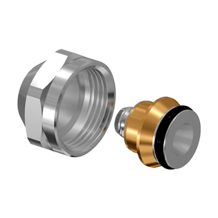 Зажимной адаптер Uponor Uni-X Mlc 16-3/4"ВP Евроконус