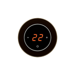 Терморегулятор DeLUMO RONDA 9005 Black Classic