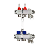 Комплект коллекторов Ридан SSM-2RF set с расходомерами и кронштейнами, 2 контура